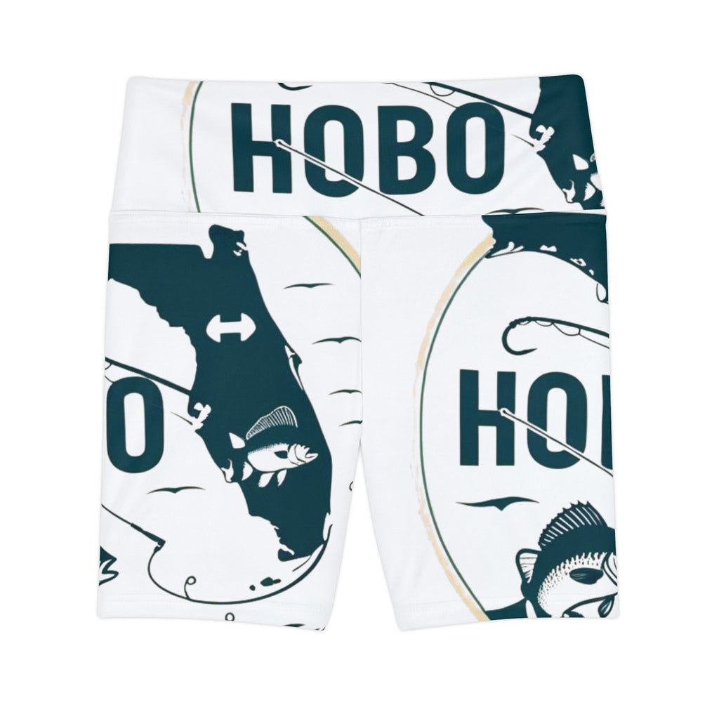 Stylish Women's Workout Shorts - Perfect for Fitness Enthusiasts, Outdoor Adventures, and Casual Outings, AOP Hobo Design, Sporty [...]