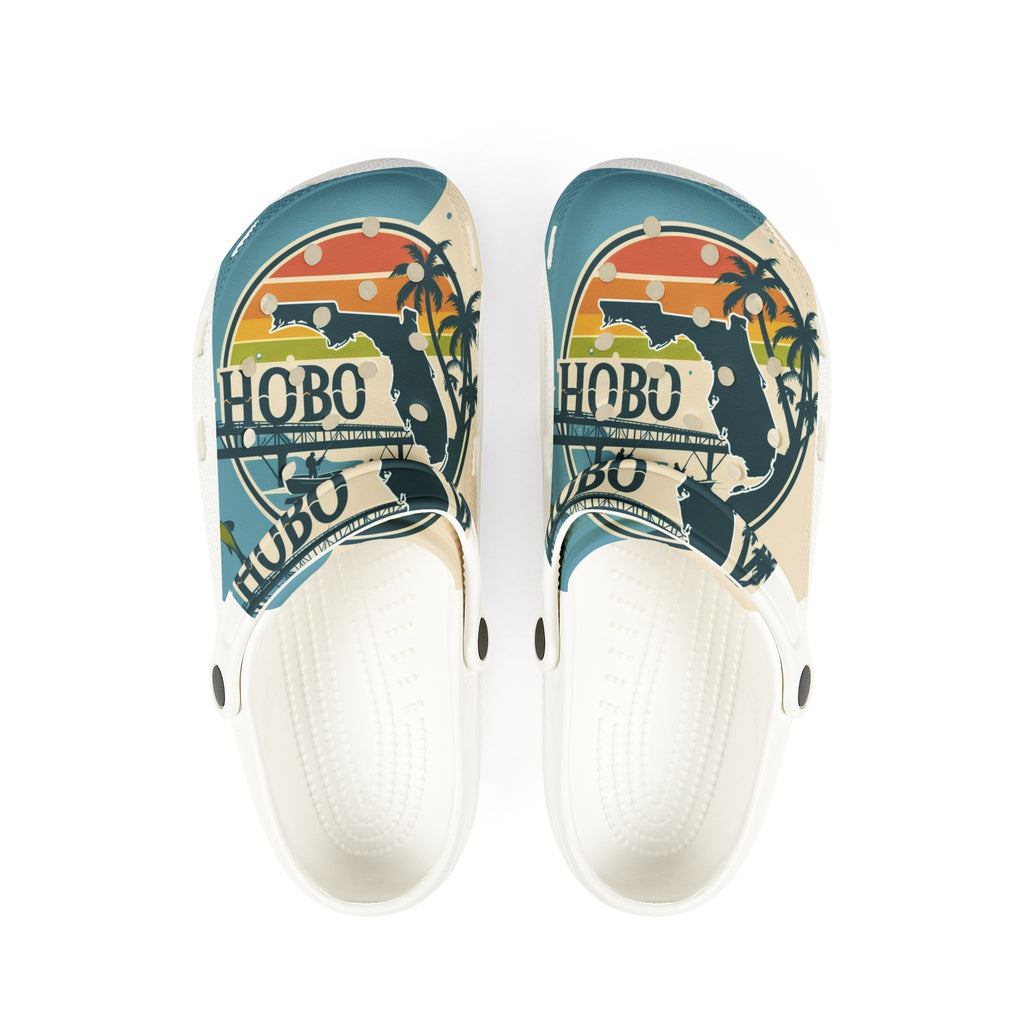 Vibrant EVA Foam Rubber Slip-On Shoes, Vacation Footwear, Beach Shoes, Summer Clogs, Unisex Sandals, Trendy Everyday Footwear