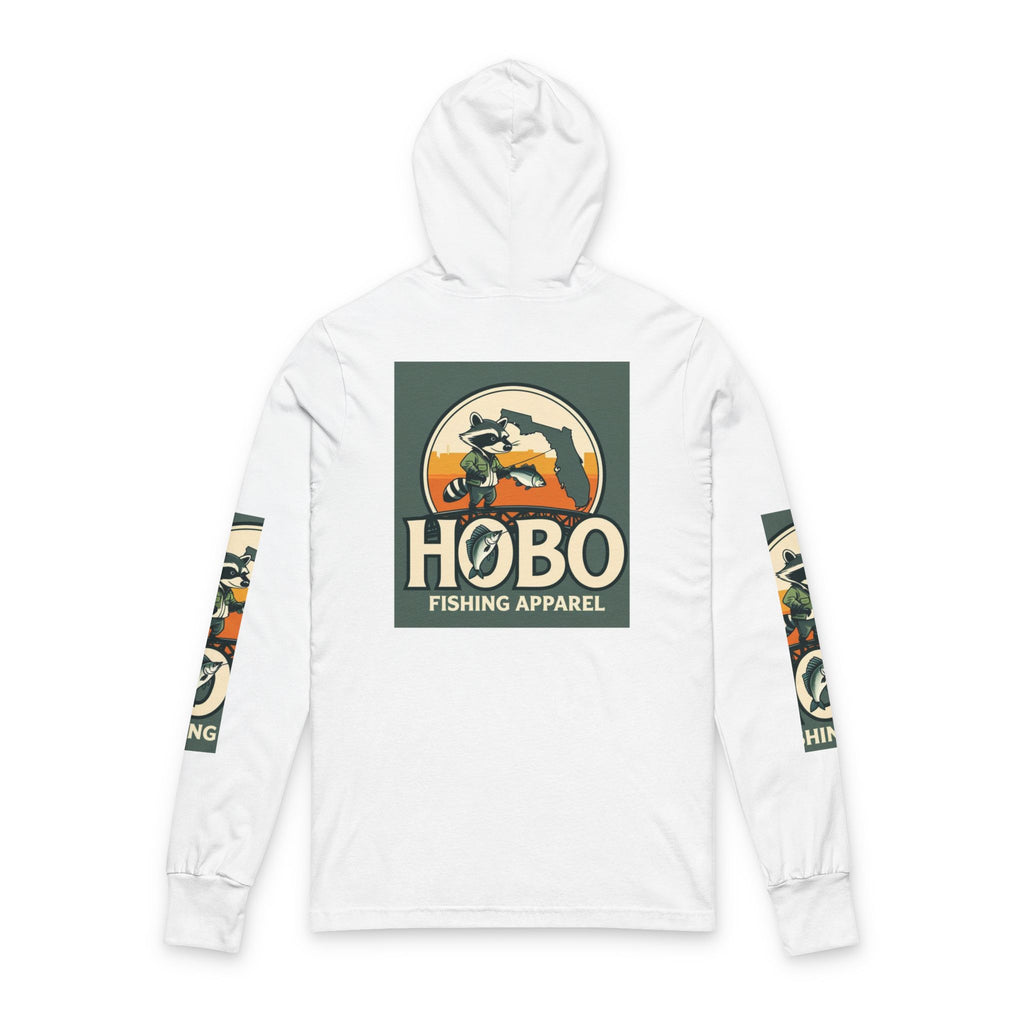 Hobo Fishing Hoodie – Adventure Outfit, Fisherman's Gift, Outdoor Apparel, Casual Unisex Style, Summer Fishing Tee