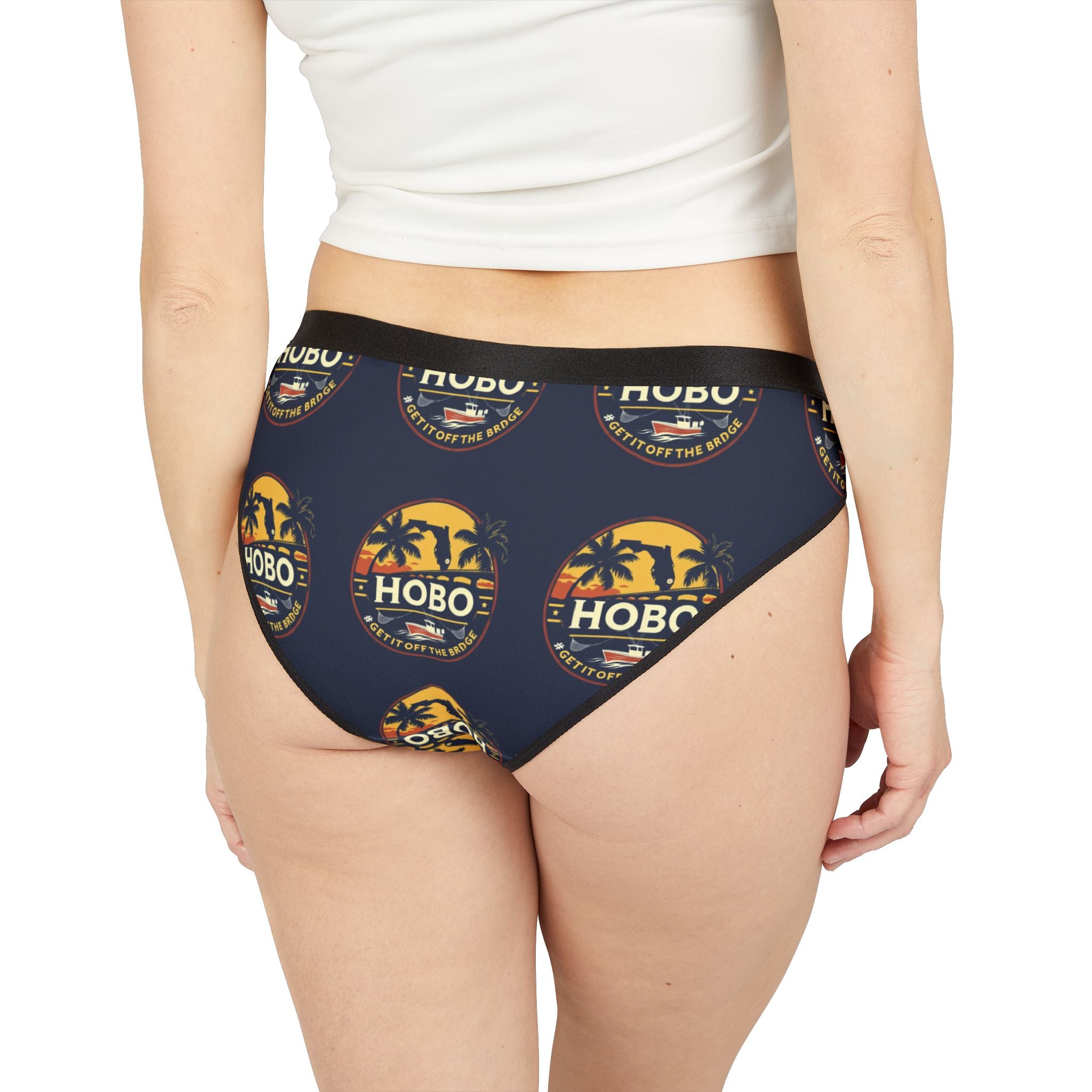 Tropical Hobo Women's Underwear, AOP Beachy Lingerie, Fun Underwear Gift, Vacation Essentials, Summer Comfort