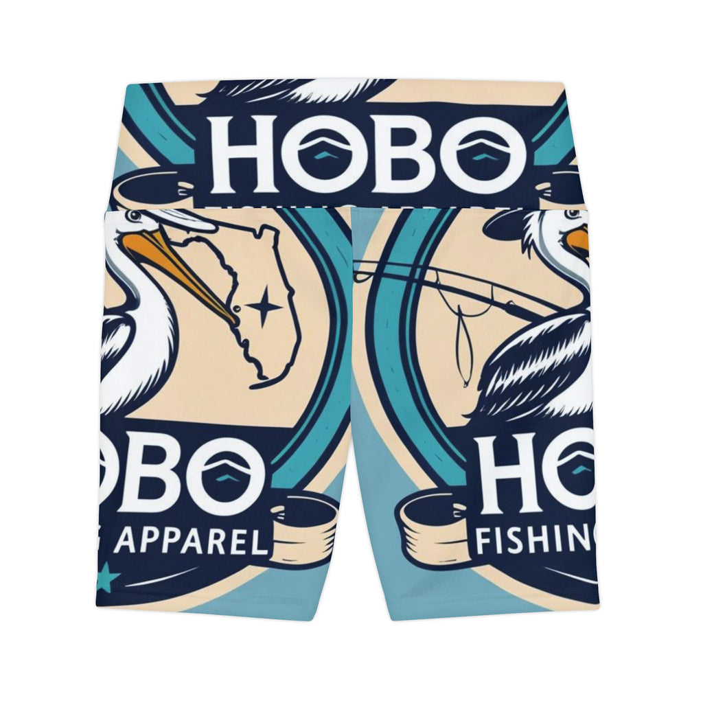 Hobo Fishing Apparel Women's Workout Shorts, Activewear, Fishing Gear, Outdoor Fitness, Summer Clothing, Sporty Shorts