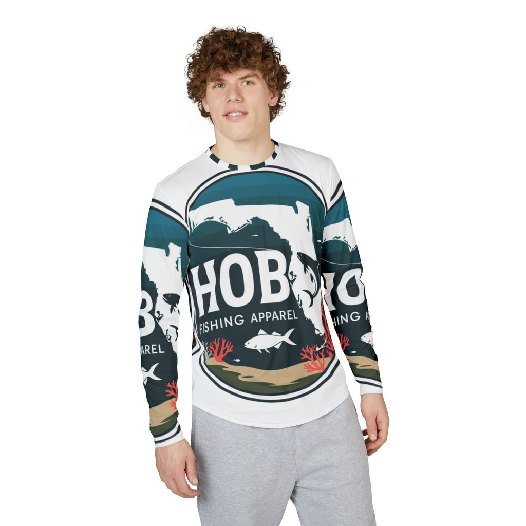 Men's UV Protection Fishing Shirt, Cool Long Sleeve, Outdoor Apparel for Anglers, Surfing Shirt, Summer Vacation Wear, Gift for Fisherman