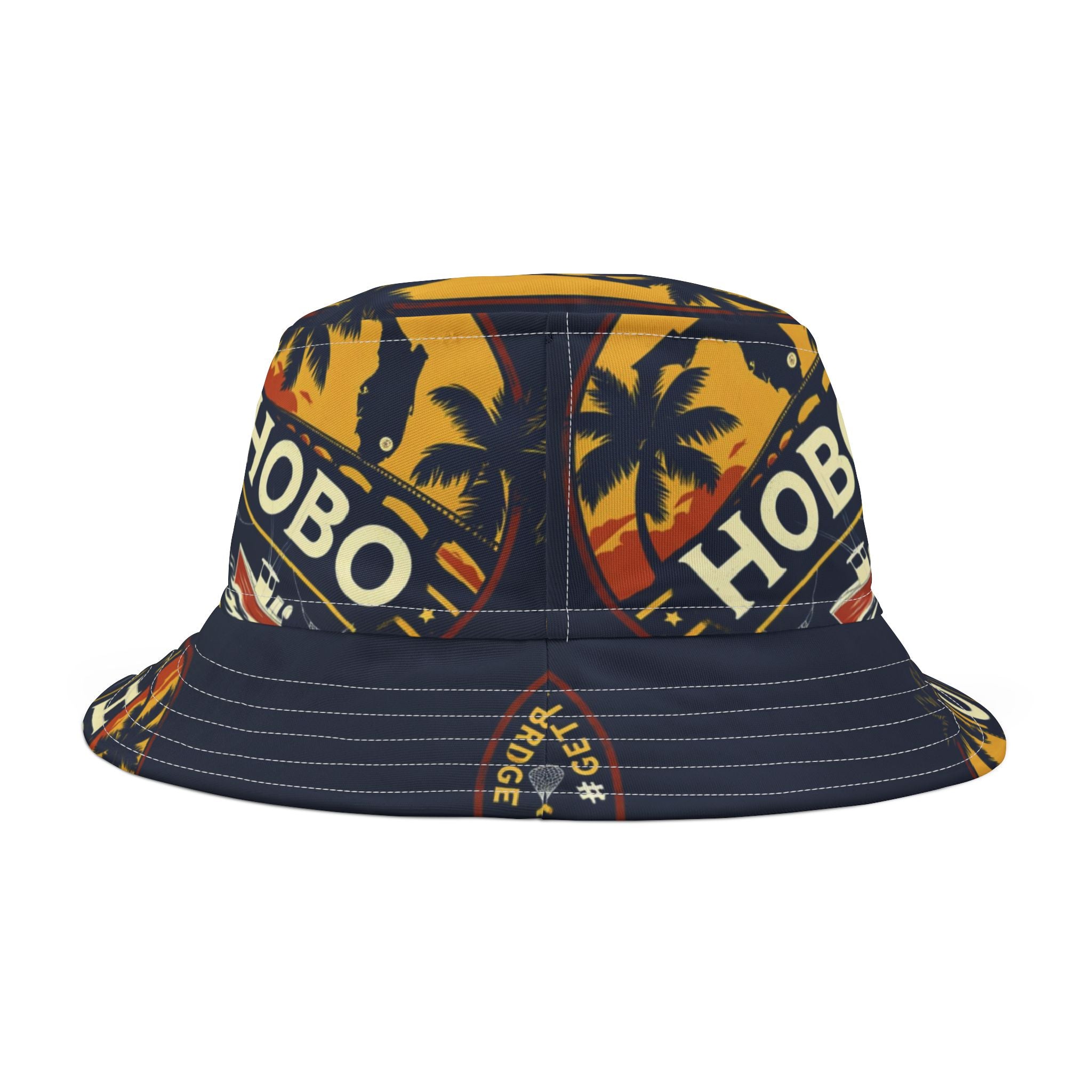 Nautical-Themed Bucket Hat, Perfect for Beach Days, Summer Festivals, Gift for Boaters, Outdoor Adventures, Stylish Sun Protection