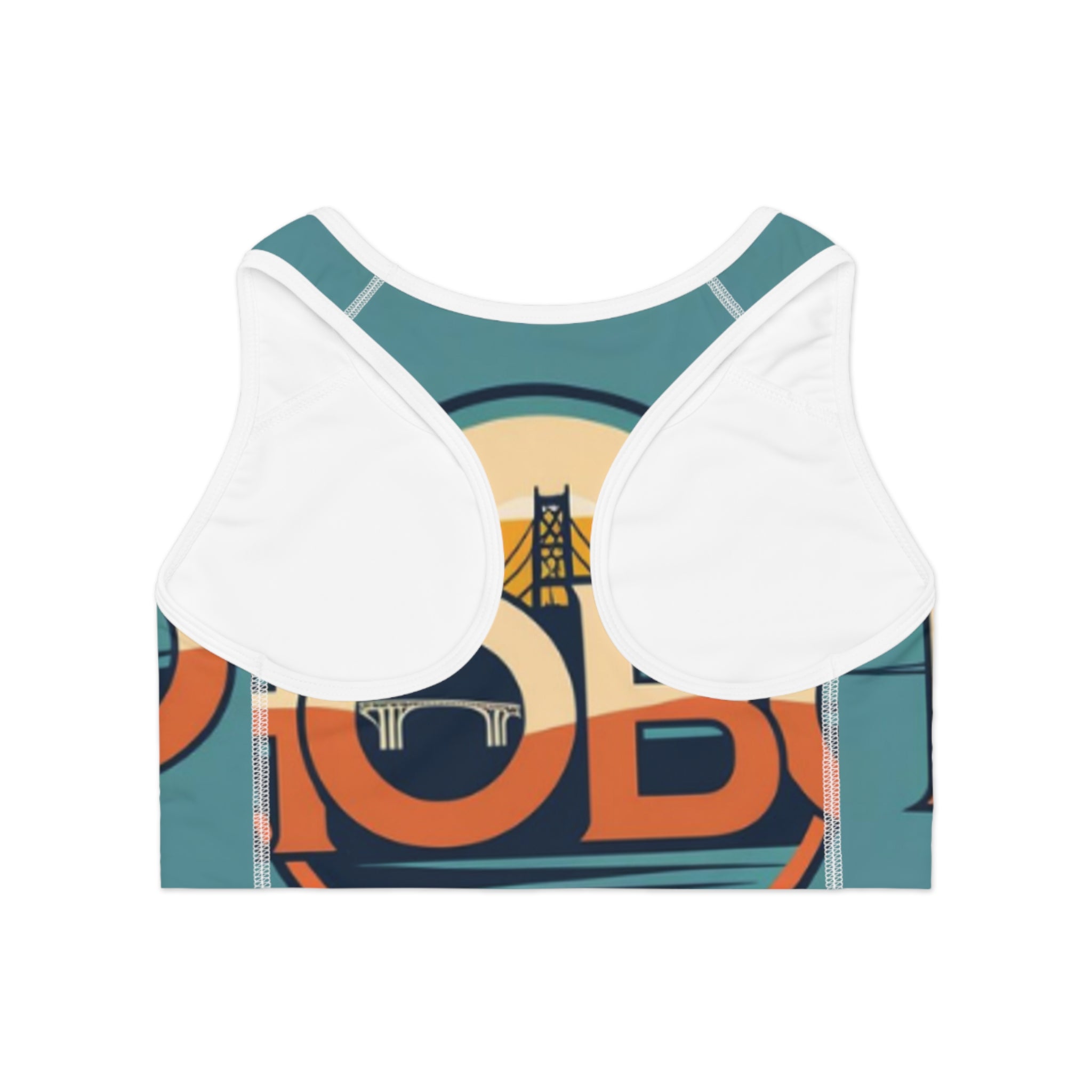 Hobo Vintage Sports Bra, Comfortable Activewear, Yoga Bra, Workout Gear, Travel Fitness Apparel