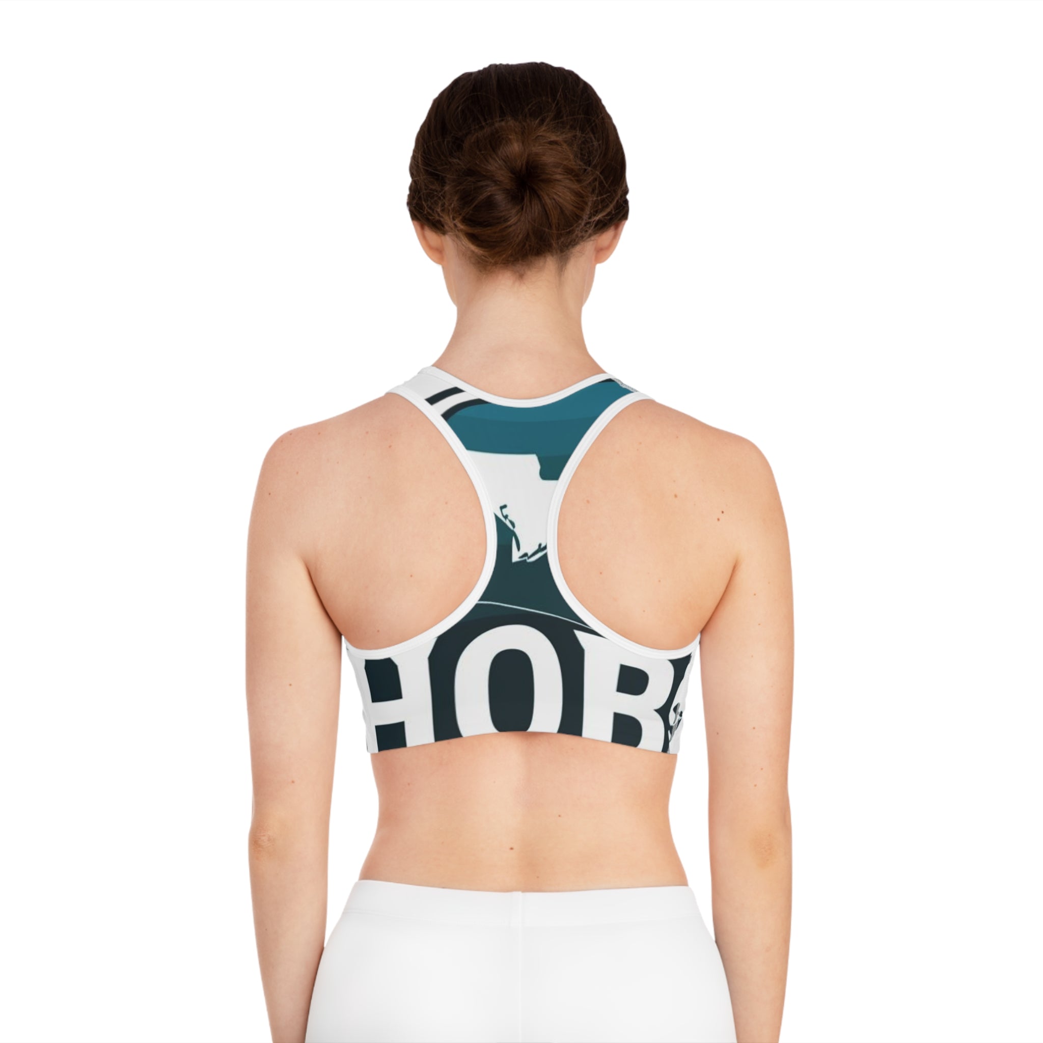 HOB Fishing Apparel Sports Bra, Activewear, Workout Gear, Gym Clothing, Gift for Sports Lovers, Summer Essentials