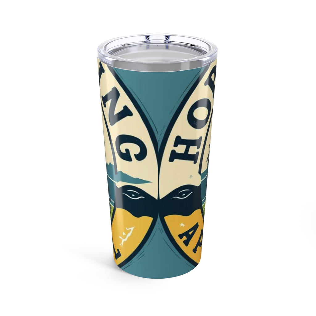 Fishing Adventure Tumbler 20oz, Fisherman Gift, Insulated Drinkware, Outdoor Travel Cup, Camping Mug, Best Dad Ever