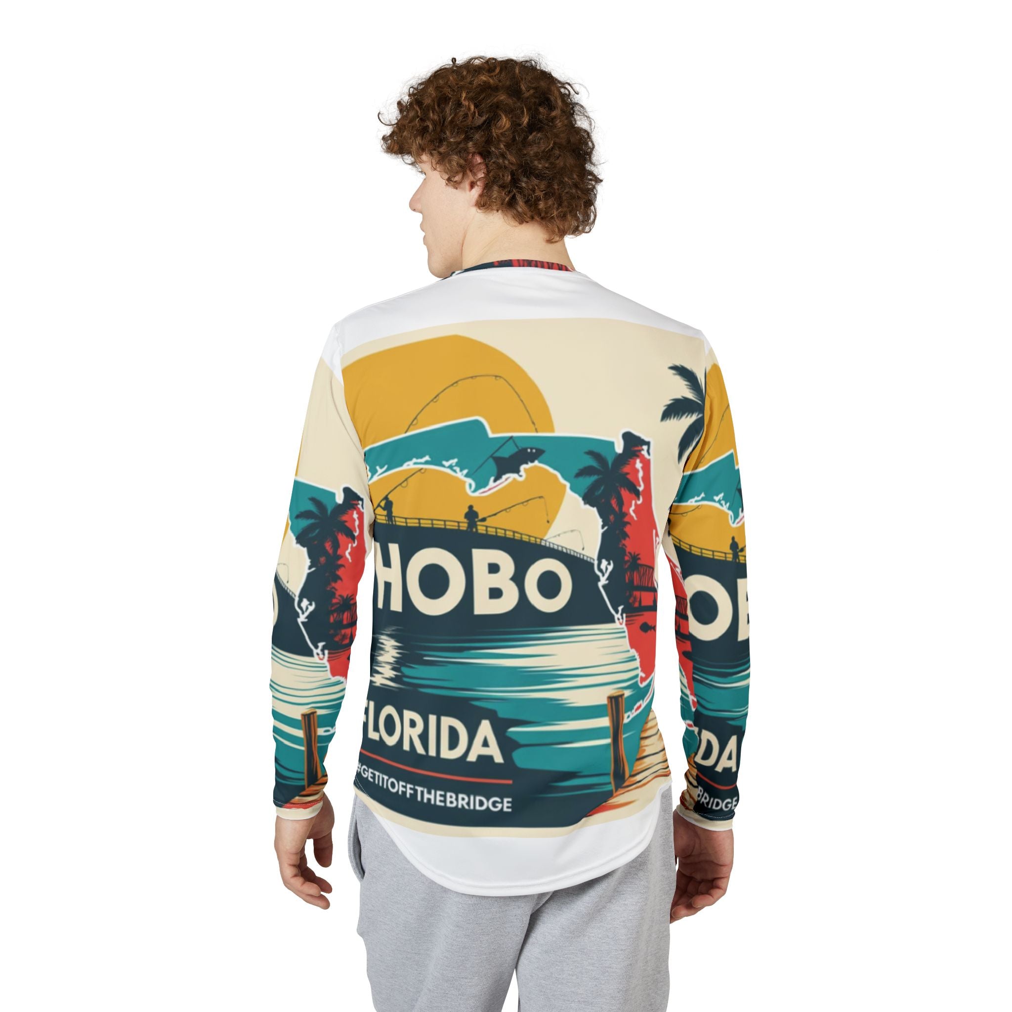 Men's UV Protection Long Sleeve Shirt (AOP)