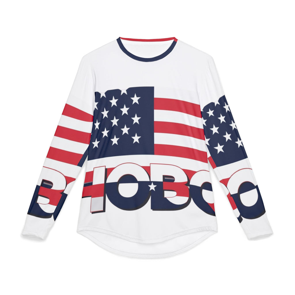 Patriotic UV Protection Long Sleeve Shirt, Summer Shirt, Independence Day Apparel, Outdoor Shirt, Men's Sun Protection Top