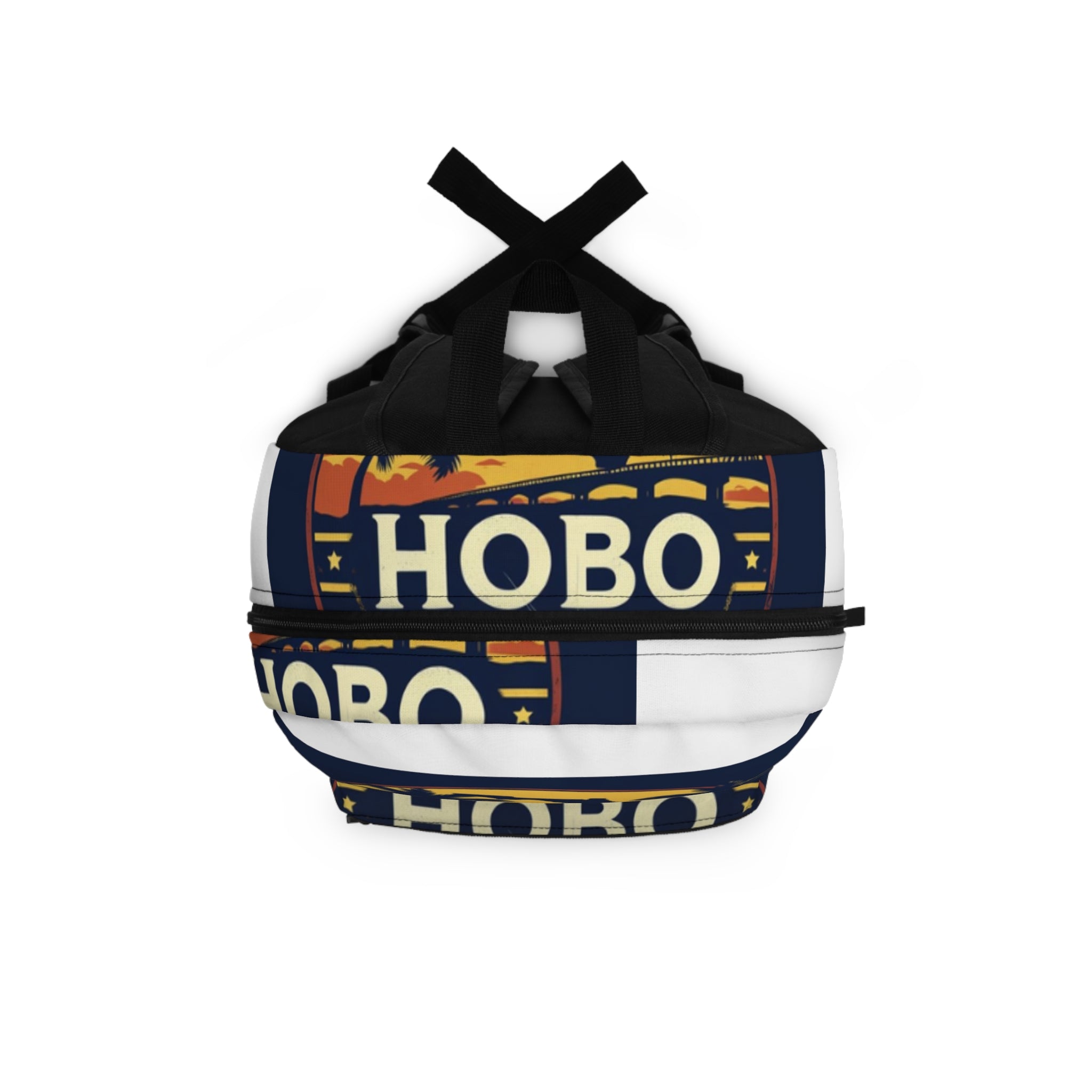 Hobo Florida Backpack, Palm Tree Print Daypack, Casual Travel Bag, Gift for Travelers, School Essentials