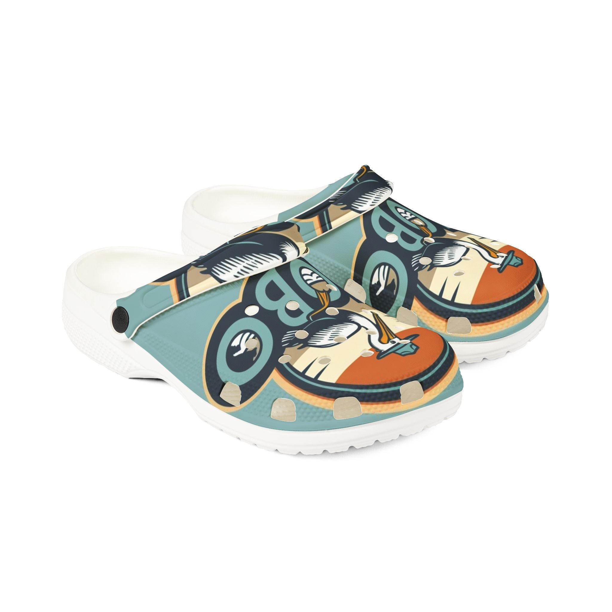 Comfortable AOP EVA Foam Clogs for Everyday Style, Casual Footwear, Summer Shoes, Unique Art Clogs, Gift for Fashion Lovers