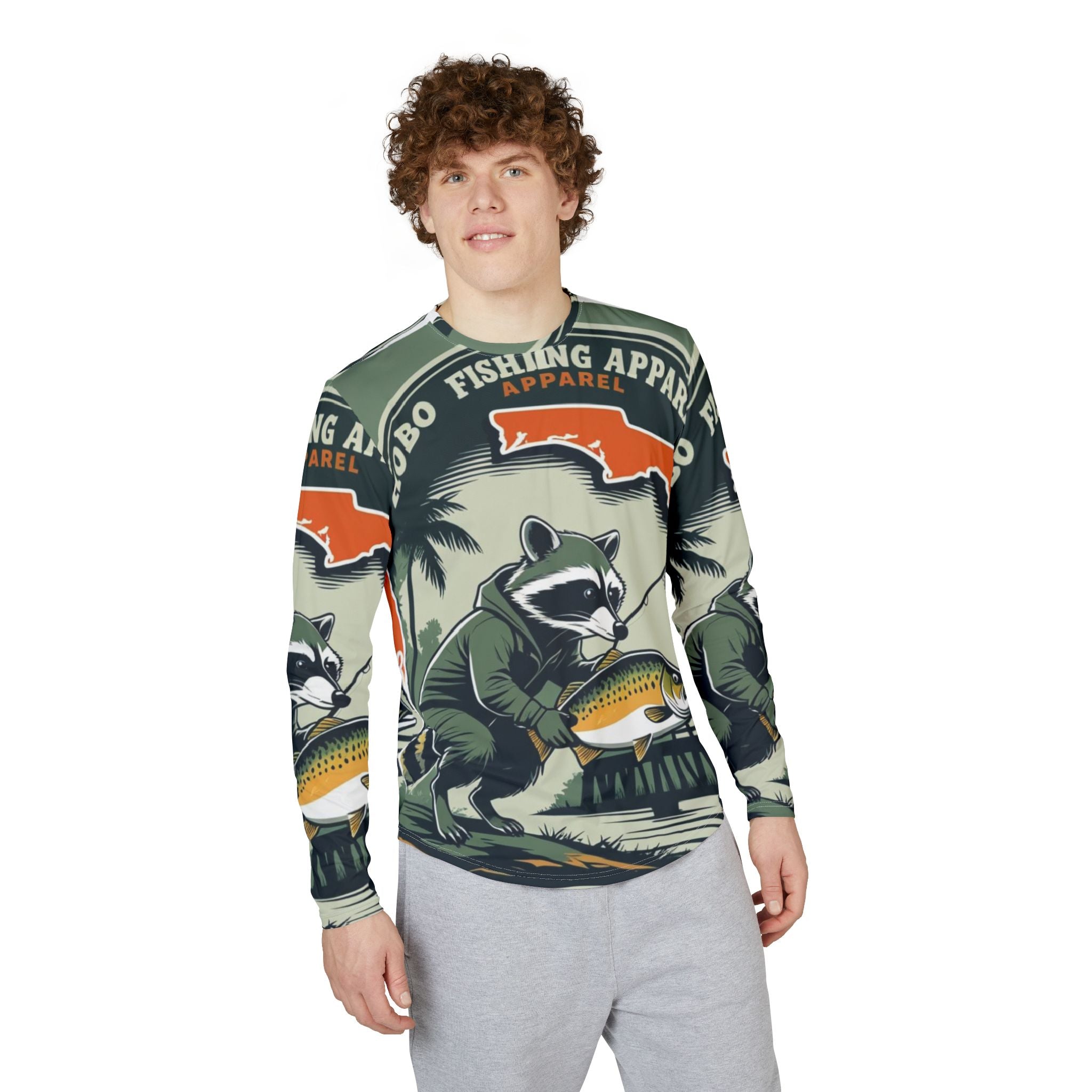 Men's UV Protection Fishing Shirt, Perfect for Anglers, Outdoor Adventures, Summer Escapes, Beach Days, Unique Graphic Tee