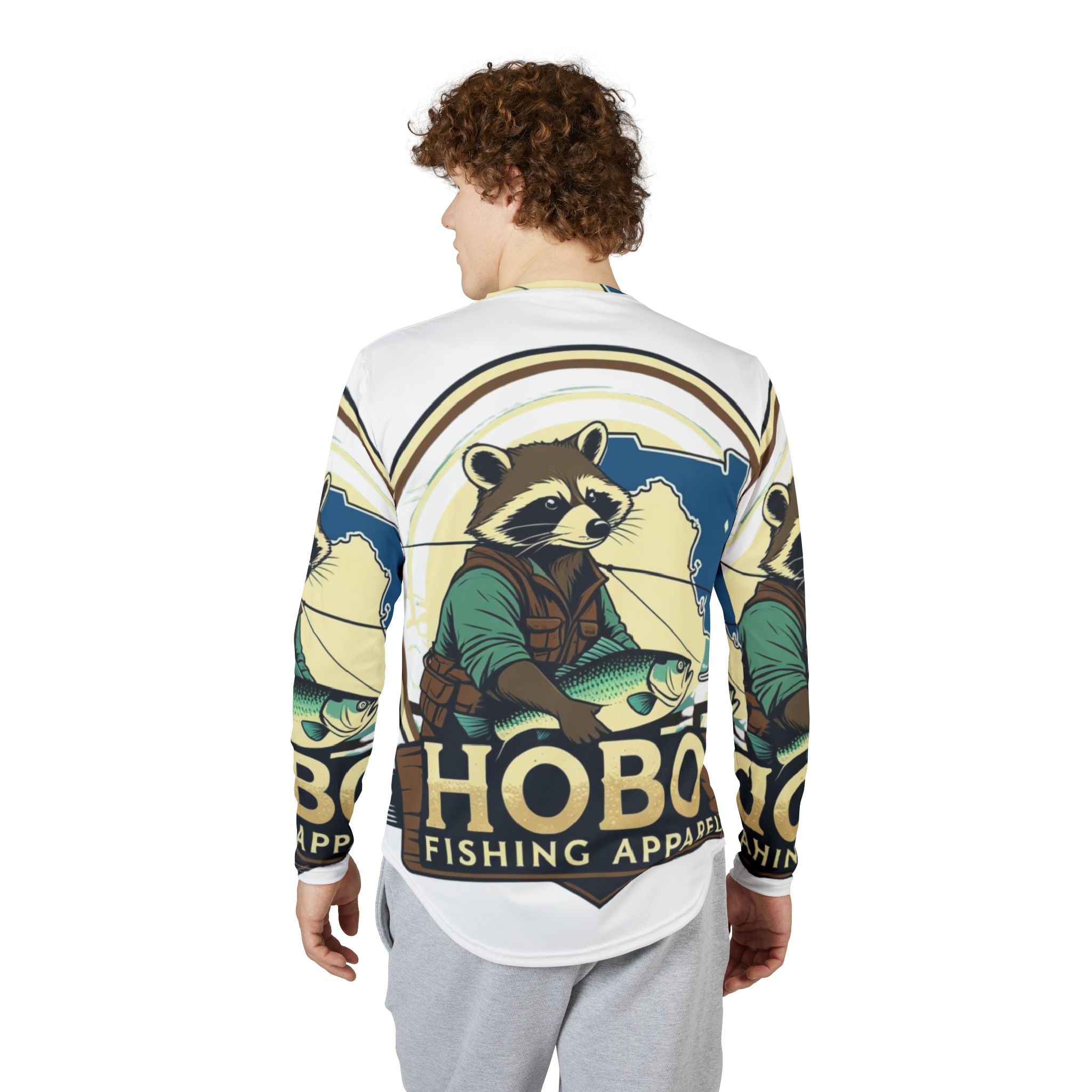 Men's UV Protection Fishing Shirt - Hobo Fishing Apparel, Long Sleeve Outdoor Top, Cool Summer Shirt, Gift for Fisherman, Aquatic [...]