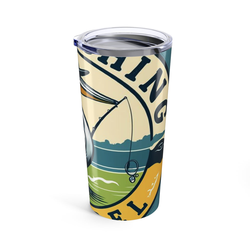 Fishing Adventure Tumbler 20oz, Fisherman Gift, Insulated Drinkware, Outdoor Travel Cup, Camping Mug, Best Dad Ever