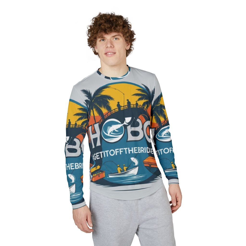 Colorful UV Protection Long Sleeve Shirt, Fishing Shirt, Beach Wear, Outdoor Apparel, Boating Gift, Summer Clothing, Men's Activewear