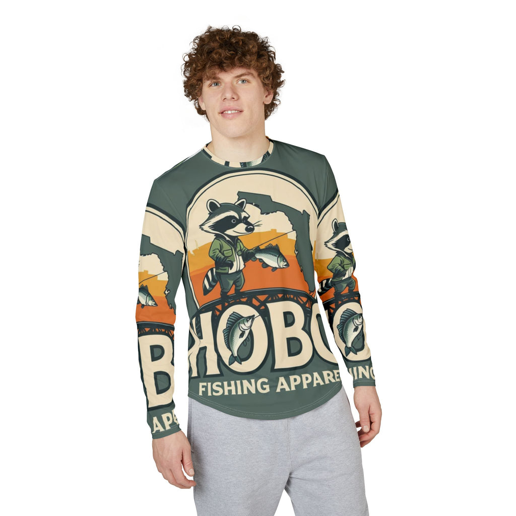 UV Protection Fishing Shirt, Outdoor Apparel, Sun Safe Clothing, Men's Long Sleeve Top, Gift for Fishermen, Casual Wear