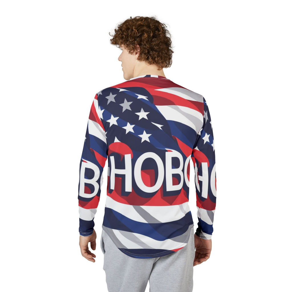 Patriotic UV Protection Shirt for Men - All-Over Print, Outdoor Activities, Summer Wear, Fourth of July, Beach Days