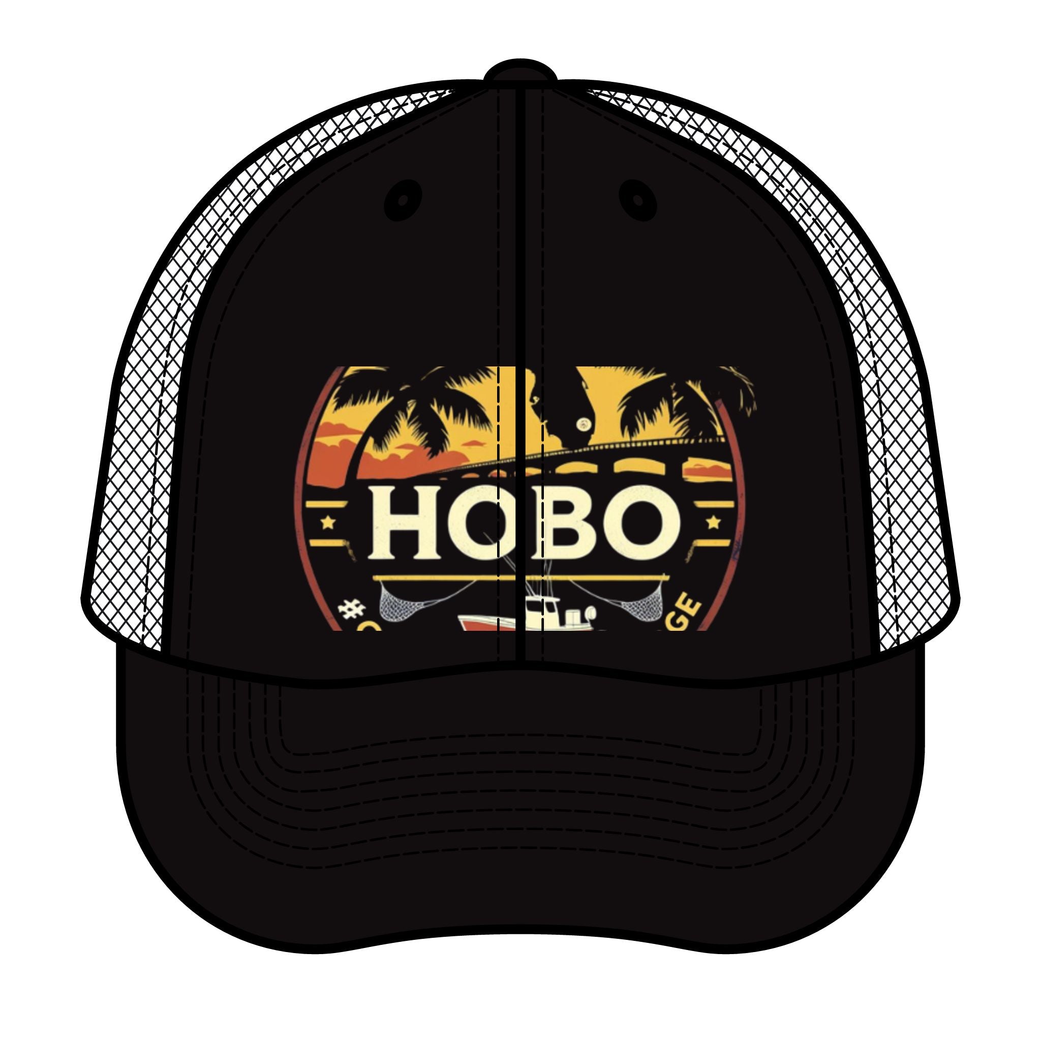 Retro Trucker Hat with Palm Tree Design, Summer Fashion, Outdoor Adventure, Beach Accessories, Casual Style