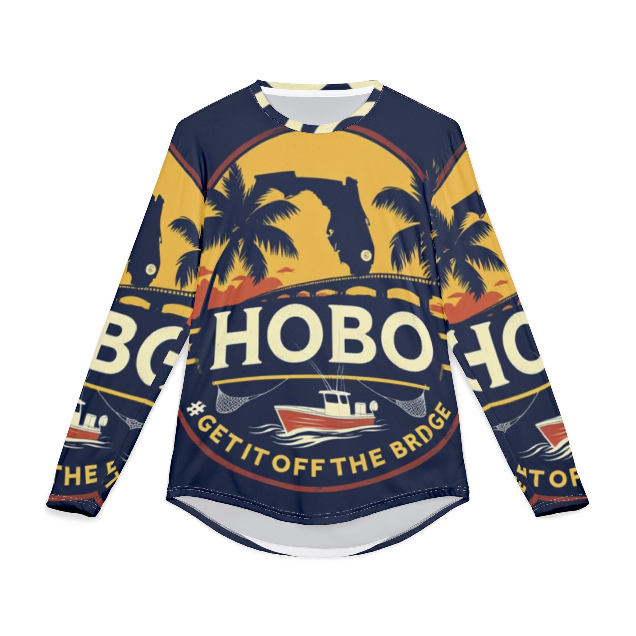 Men's UV Protection Long Sleeve Shirt (AOP)