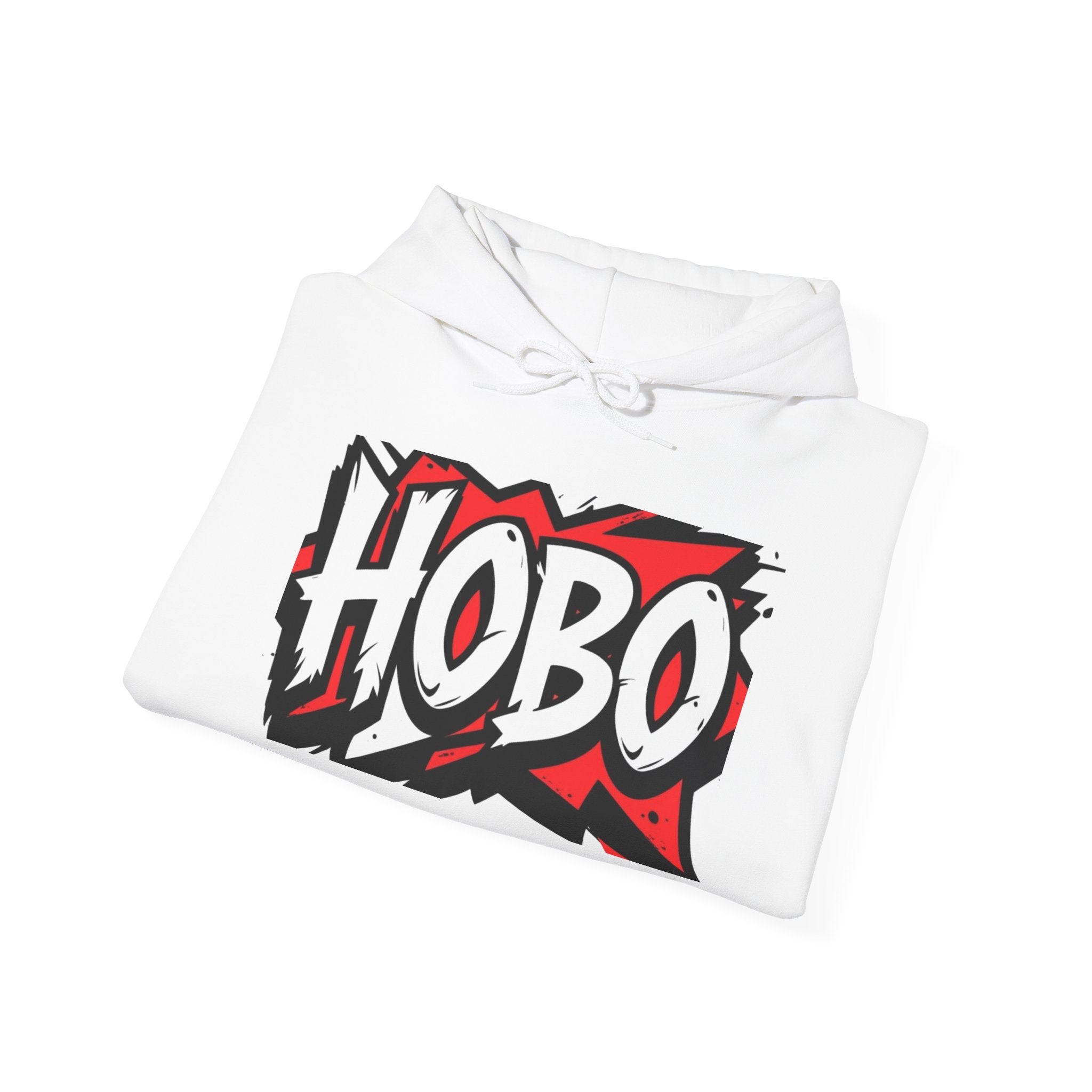 Street Style 'Hobo' Hoodie for Trendsetters | Unisex Heavy Blend Sweatshirt | Graphic Pullover for Casual Wear, Gift for Friends, [...]
