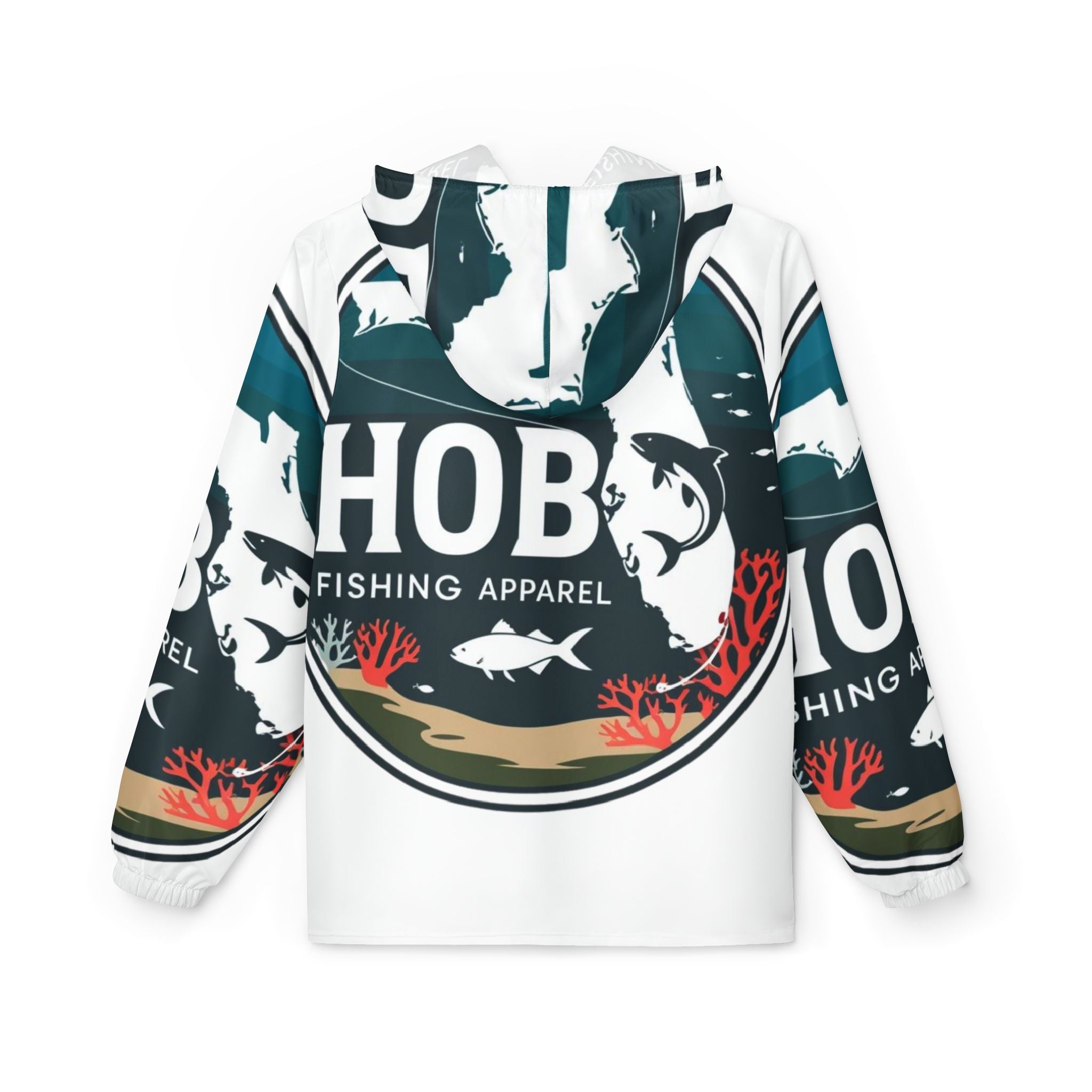 Fishing Enthusiast Windbreaker Jacket, Waterproof Windbreaker, Outdoor Jacket, Fishing Apparel, Adventure Gear, Travel Jacket, Sportswear