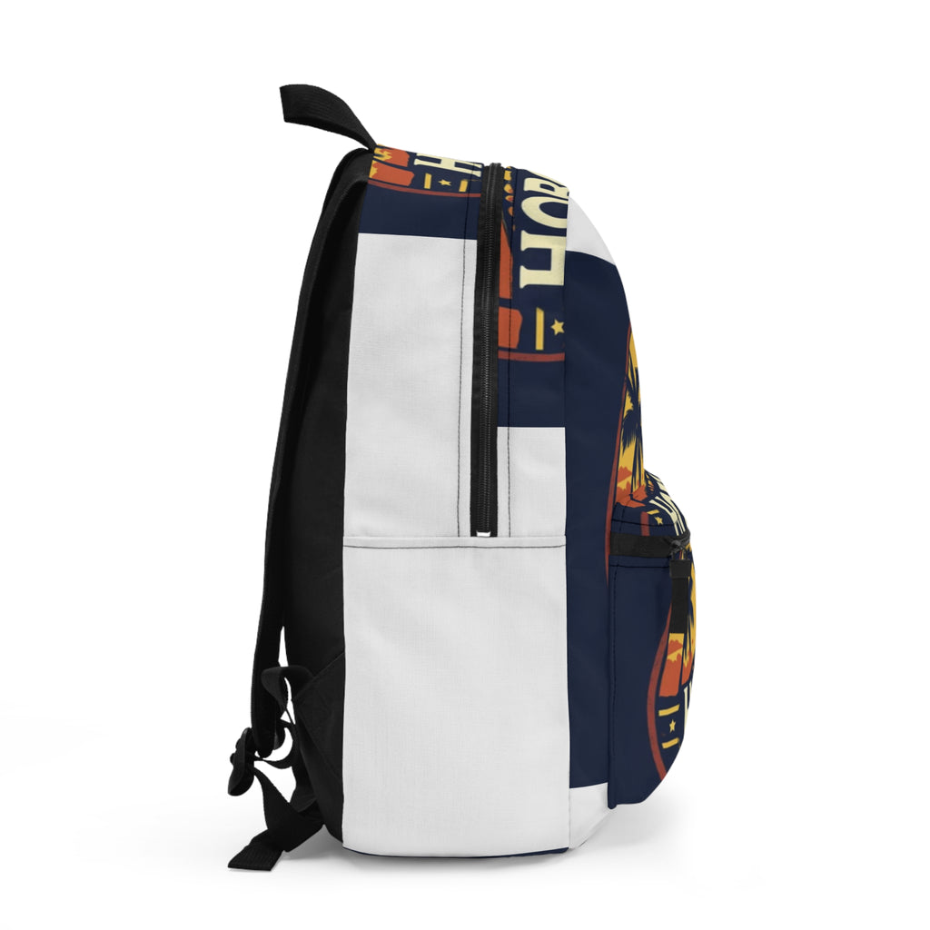 Hobo Florida Backpack, Palm Tree Print Daypack, Casual Travel Bag, Gift for Travelers, School Essentials