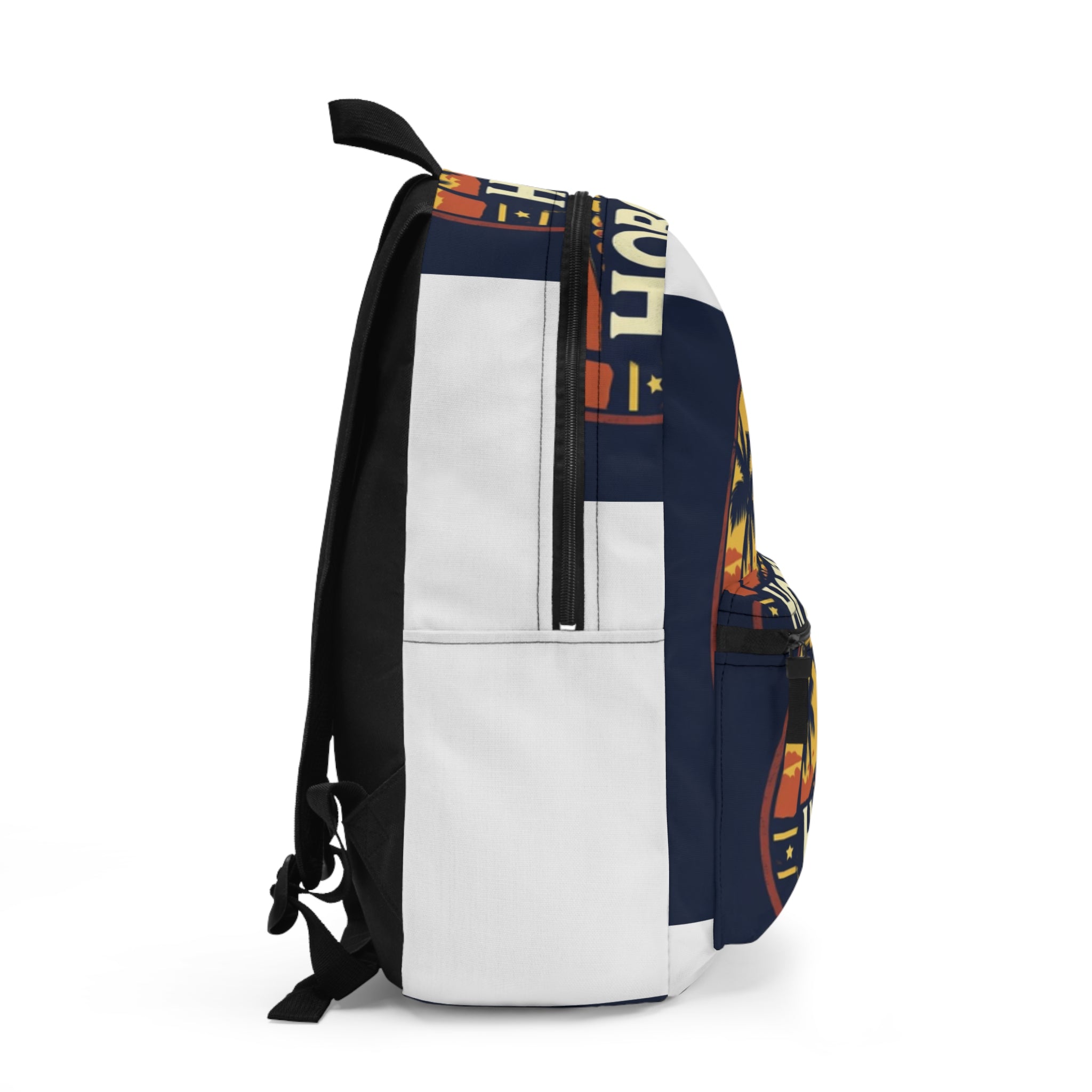 Hobo Florida Backpack, Palm Tree Print Daypack, Casual Travel Bag, Gift for Travelers, School Essentials