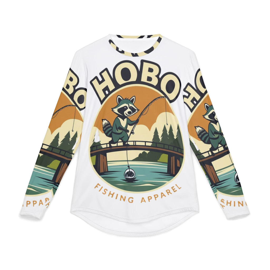 Hobo Fishing UV Protection Long Sleeve Shirt, Outdoor Apparel, Fishing Shirt, Summer Wear, Gift for Anglers, UV Safe Clothing