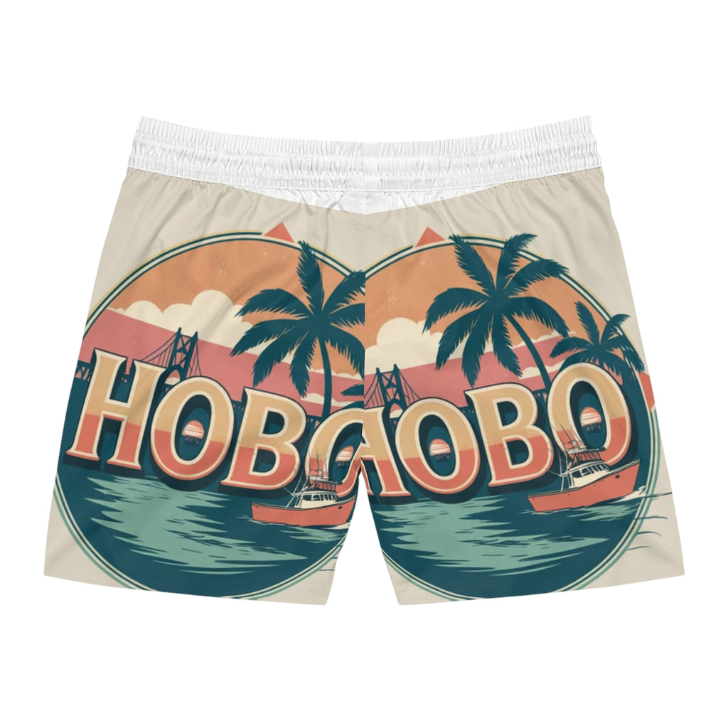 Tropical Print Swim Shorts