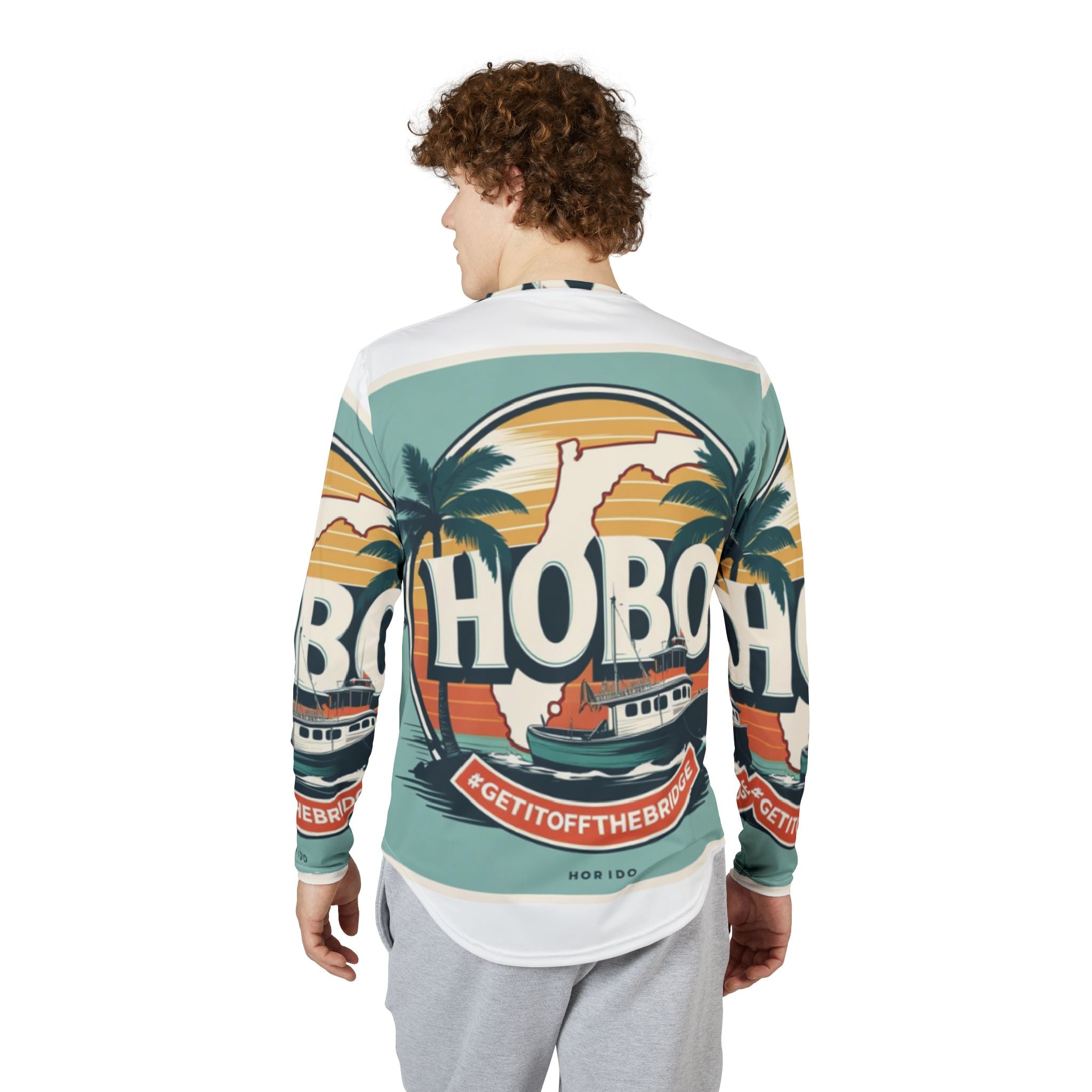 Men's UV Protection Long Sleeve Shirt (AOP)