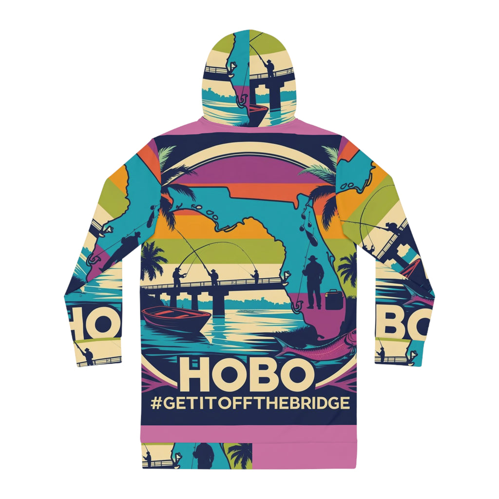 Vibrant Women's Hoodie Dress, Stylish Casual Wear, Beach Outfits, Unique Gift for Her, Summer Apparel