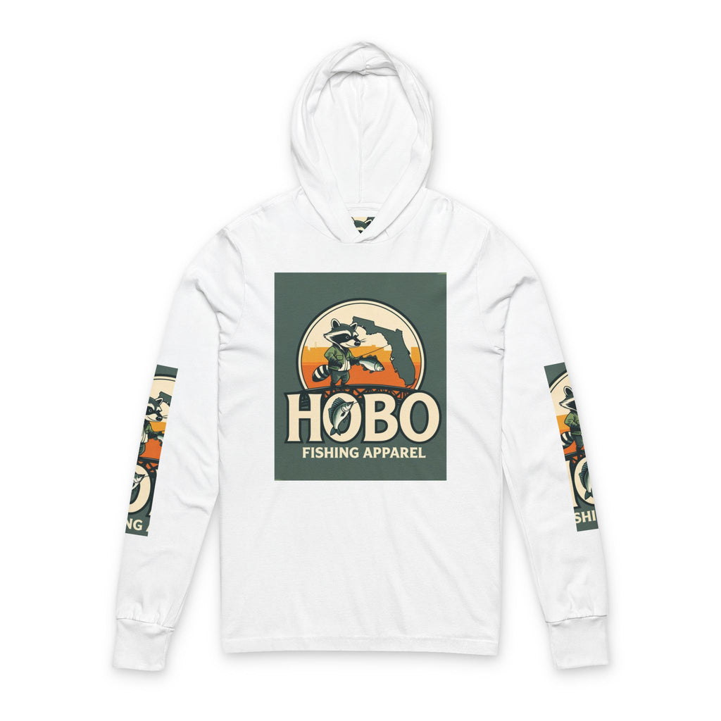 Hobo Fishing Hoodie – Adventure Outfit, Fisherman's Gift, Outdoor Apparel, Casual Unisex Style, Summer Fishing Tee