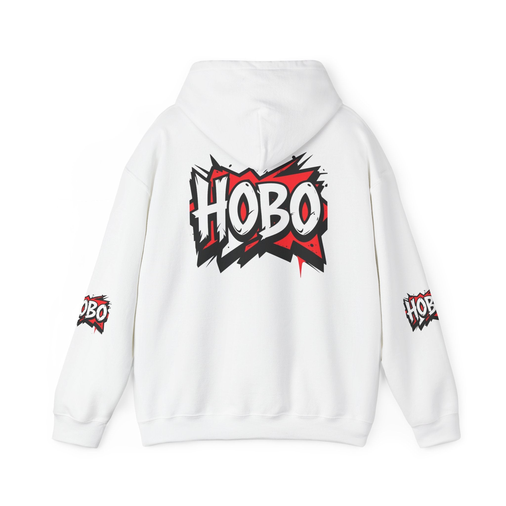Street Style 'Hobo' Hoodie for Trendsetters | Unisex Heavy Blend Sweatshirt | Graphic Pullover for Casual Wear, Gift for Friends, [...]