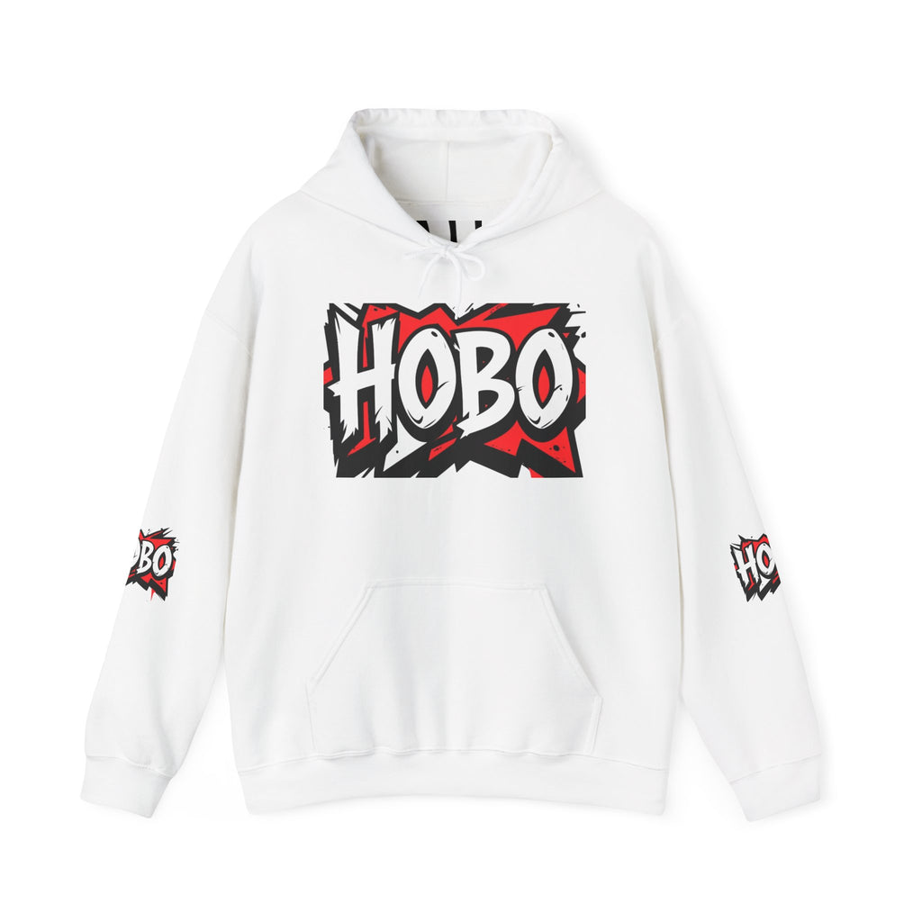 Street Style 'Hobo' Hoodie for Trendsetters | Unisex Heavy Blend Sweatshirt | Graphic Pullover for Casual Wear, Gift for Friends, [...]