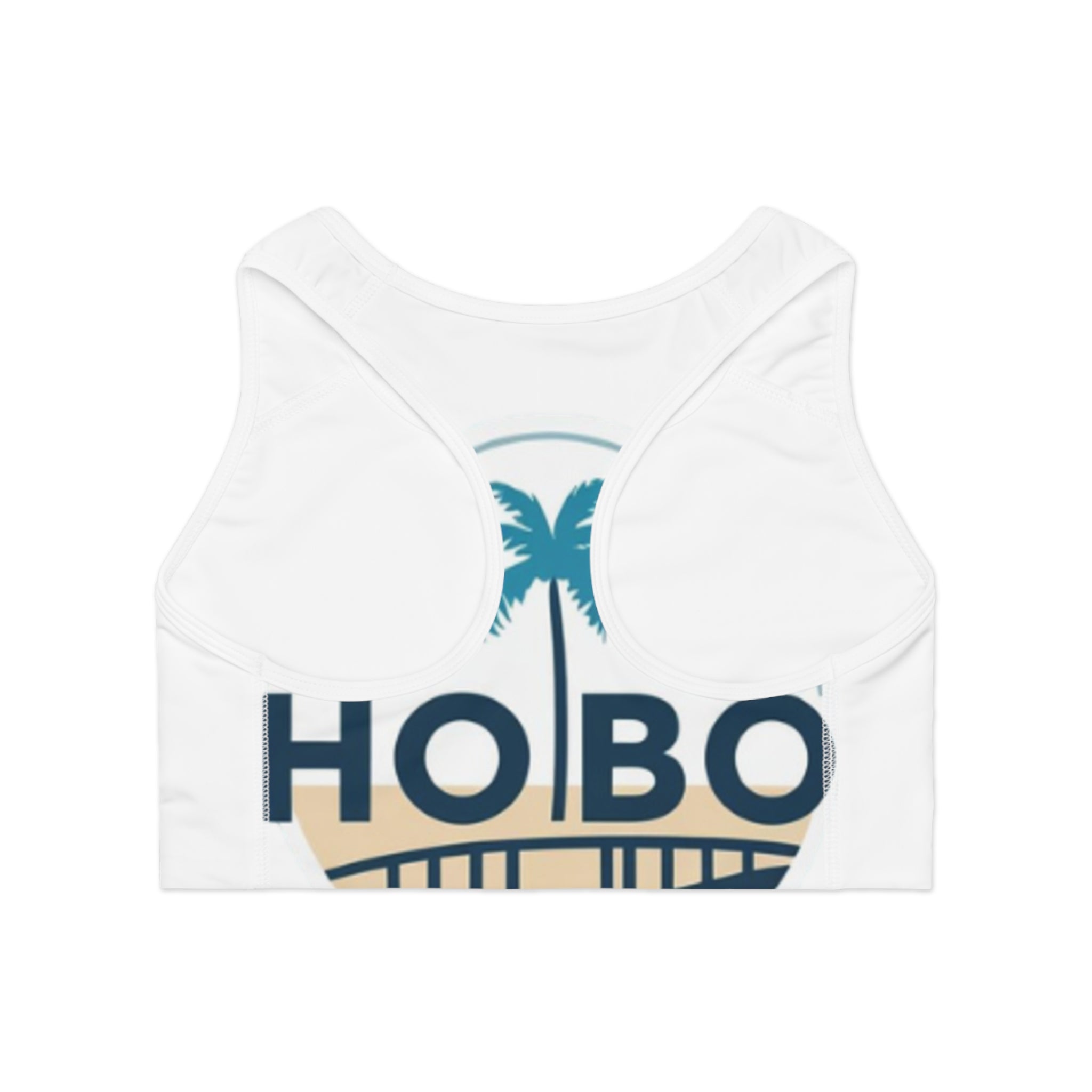 Tropical Vibes Sports Bra - Stylish Athleisure, Workout Gear, Gym Top, Beach Essentials, Travel Clothing