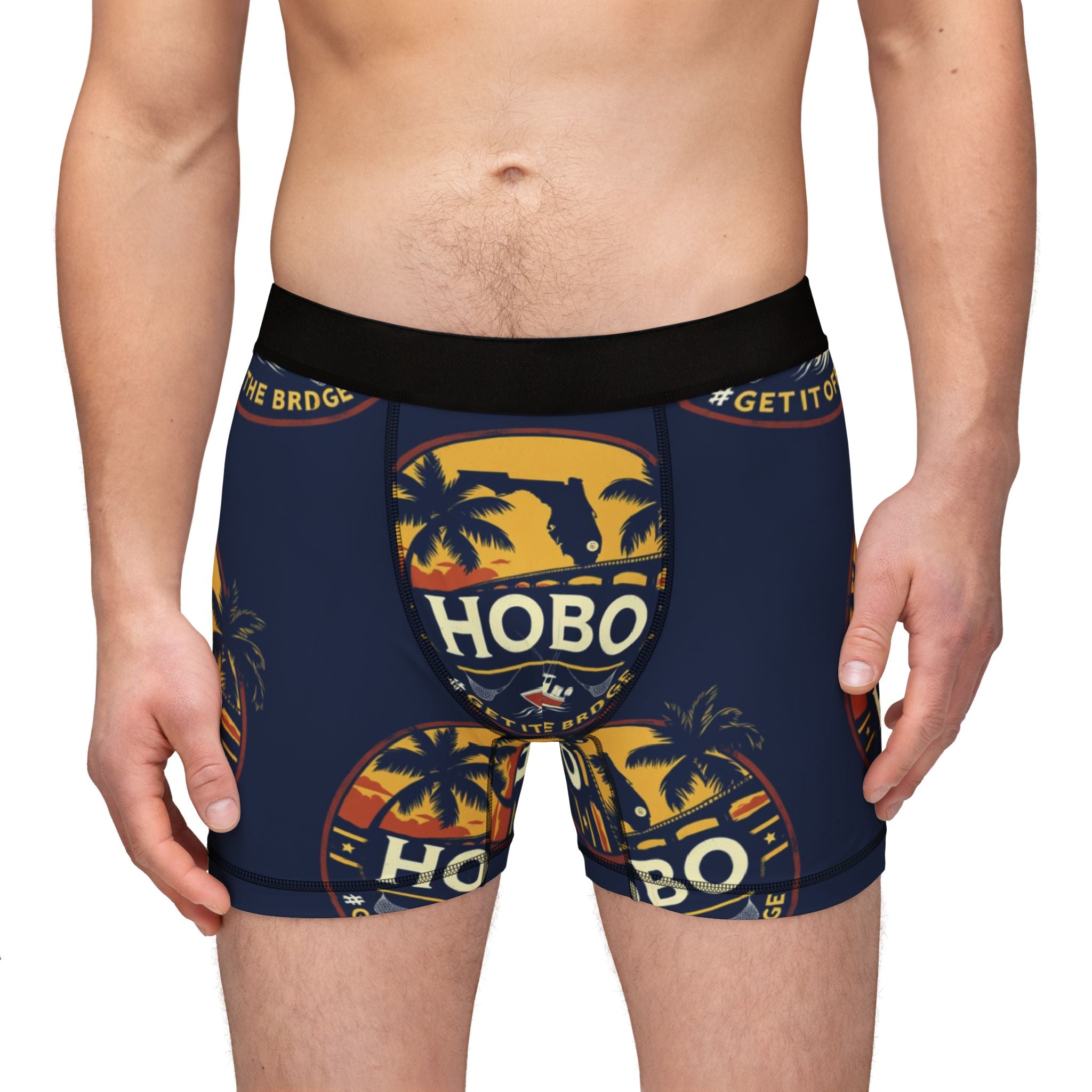 Men's AOP Boxers - Fun Tropical Vibe, Perfect for Beach Days, Gifts for Him, Summer Essentials, Relaxation, Casual Wear