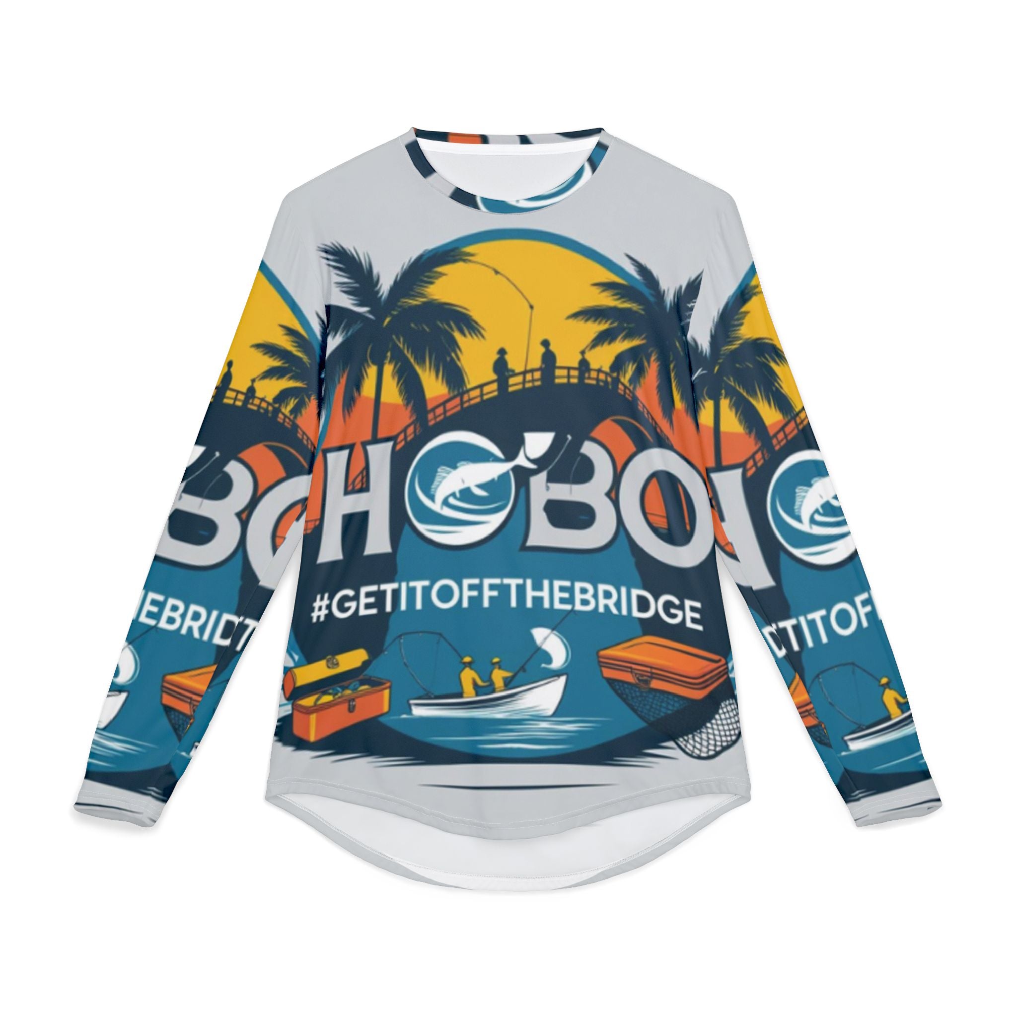 Colorful UV Protection Long Sleeve Shirt, Fishing Shirt, Beach Wear, Outdoor Apparel, Boating Gift, Summer Clothing, Men's Activewear