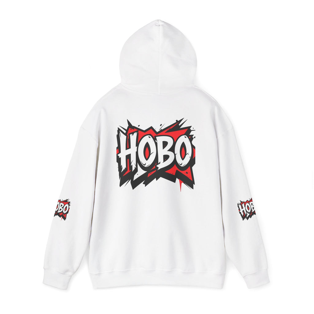 Street Style 'Hobo' Hoodie for Trendsetters | Unisex Heavy Blend Sweatshirt | Graphic Pullover for Casual Wear, Gift for Friends, [...]