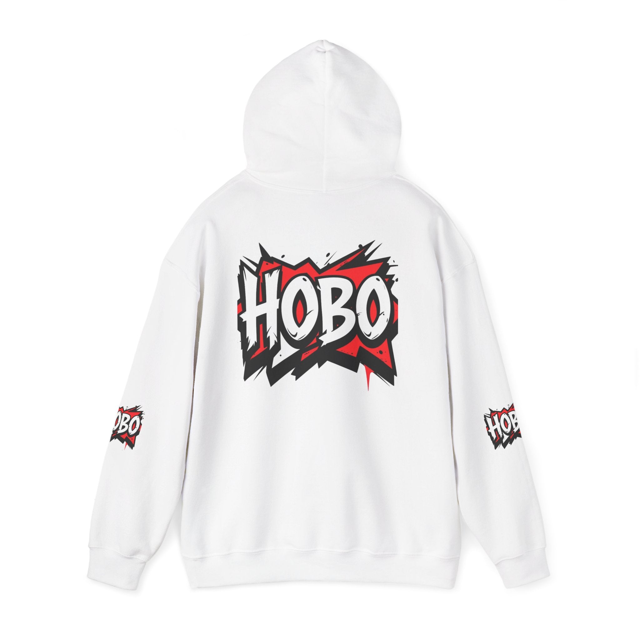 Street Style 'Hobo' Hoodie for Trendsetters | Unisex Heavy Blend Sweatshirt | Graphic Pullover for Casual Wear, Gift for Friends, [...]